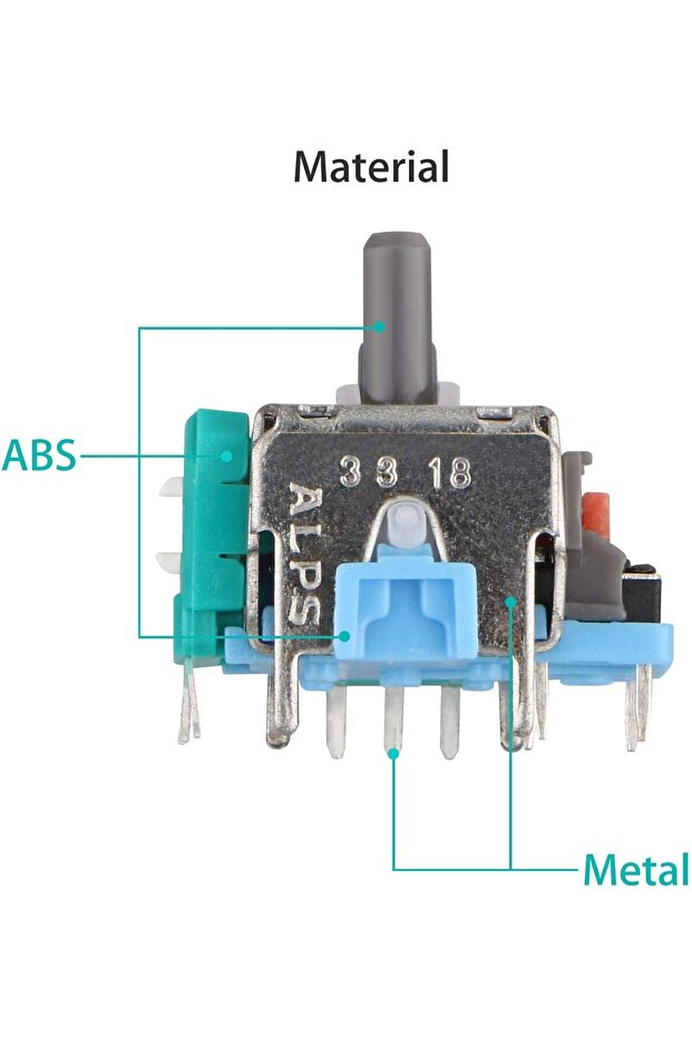 3D Joystick Module 6Pcs Analog Sensor Stick Replacement Ps4 Dualshock 4 Xbox One Controller Xbox - 5