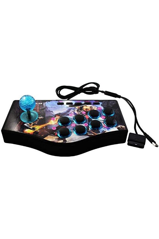 3 1 Arcade Fight Stick Fighting Joystick Game Controller Fighting Game Joystick Retro Arcade Game - 1
