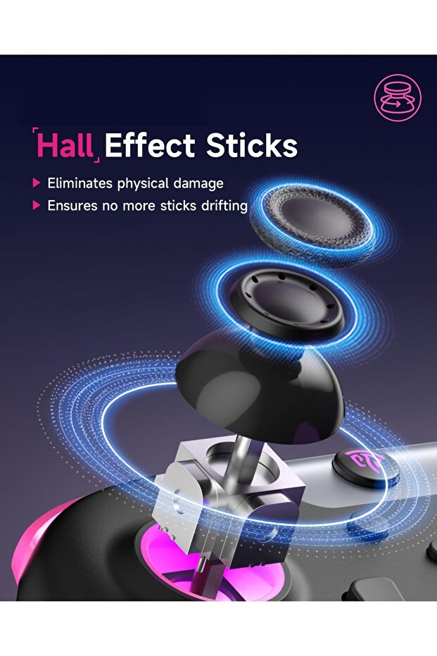 وحدة تحكم ألعاب لاسلكية X05 2.4G لأجهزة الكمبيوتر/Steam/Iphone/Android/Switch وحدة تحكم بلوتوث - 4