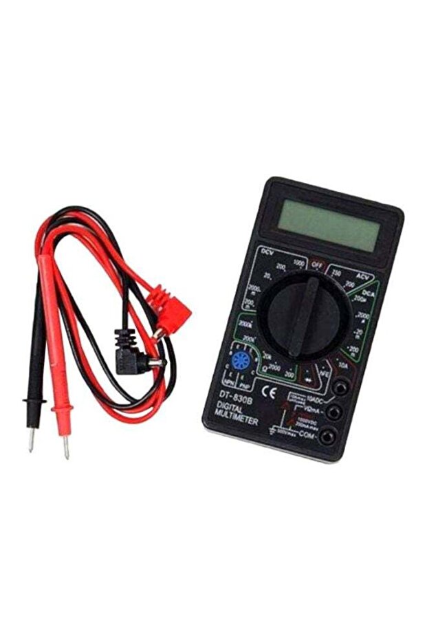 مقياس متعدد رقمي من Terminator أسود/أحمر/أزرق - 1