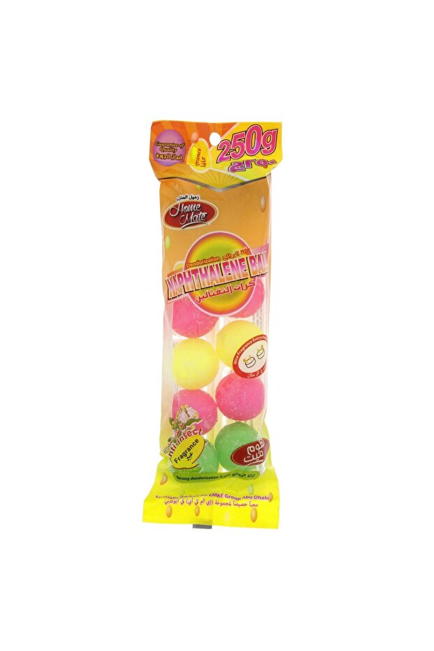 Home Mate Naphthalene Balls 250g – Odor Control, Insect Repellent, Long-Lasting Protection