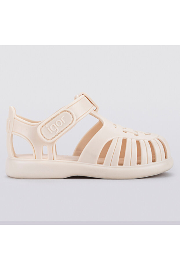 Tobby Solid Çocuk Günlük Stil Sandalet S10271-IGR079 - 1