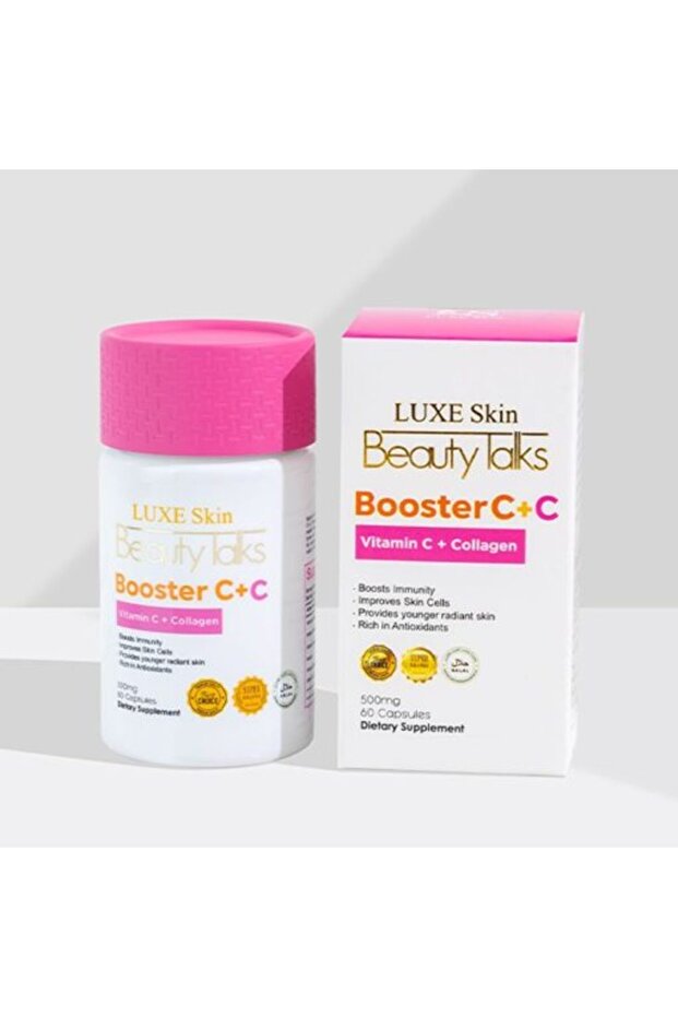 Luxe Slim Beauty Talks Booster C+C (Vitamin C + Collagen) 60 Capsule
