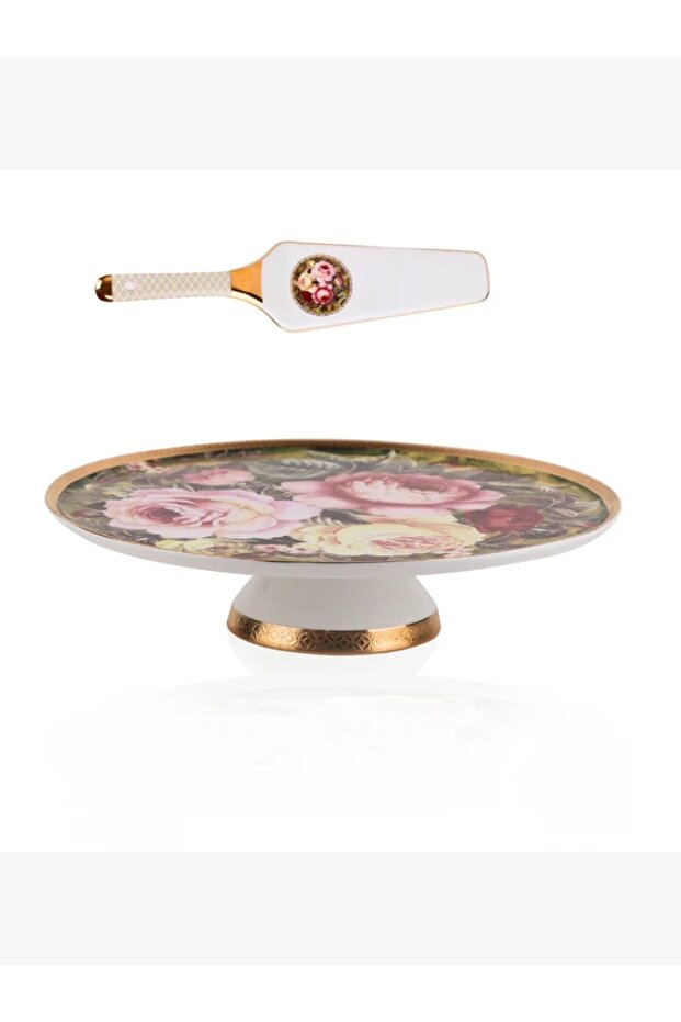 حامل كيك "وردة دمشقية" مع حامل - 2