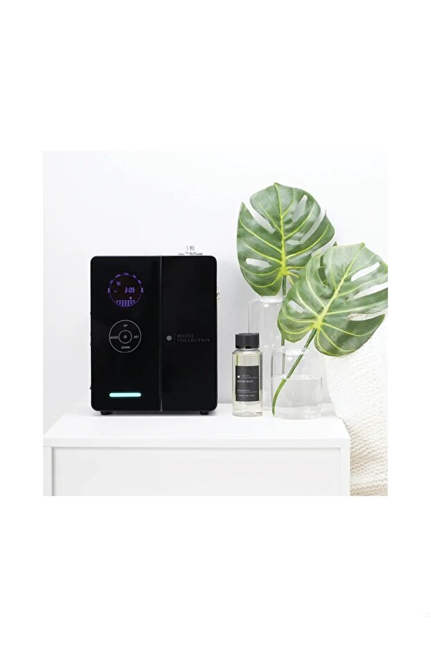 Penthouse Scent Diffuser Timer, Secure Fragrance Lock, Cold Air Diffusion Fan - 1,200 sq ft - Black - 4