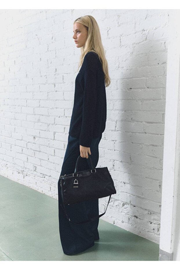 Uzun flare pantolon - 8