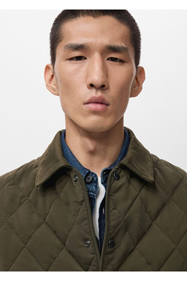 Su itici kapitone ceket - 7