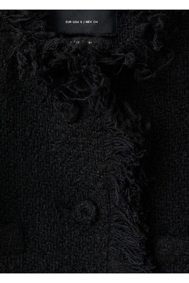 Dikişsiz tüvit ceket - 8