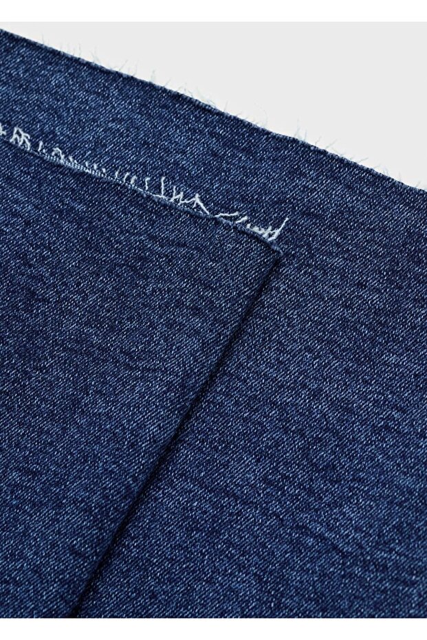 Düz kesim hamile jean - 6