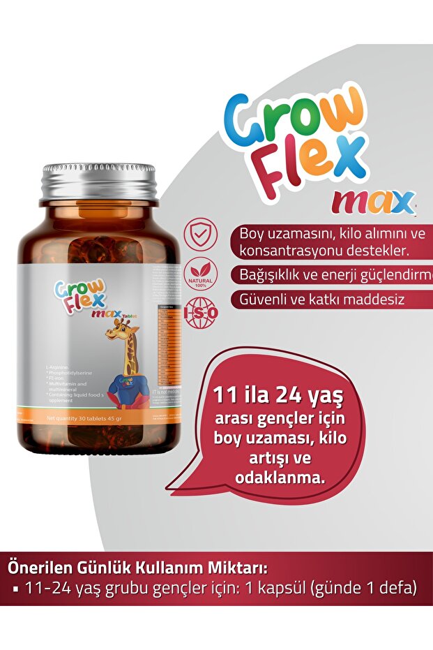 grrowflex max tablet 3 lü paket - 1