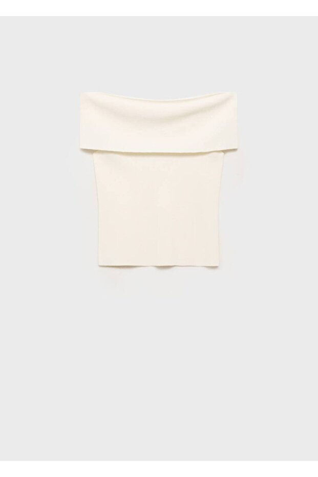 Straplez triko bluz - 3