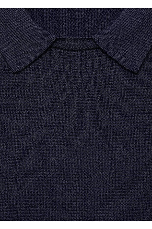 Gömlek yakalı kazak - 8