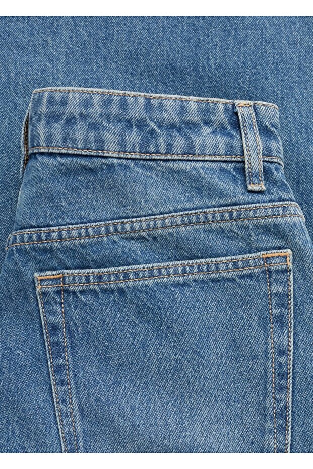 Ballonjeans mit mittlerer Taille - 5