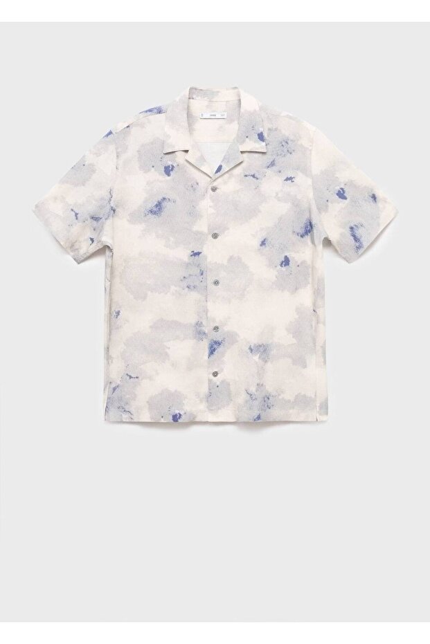 Bowling yaka desenli gömlek - 3