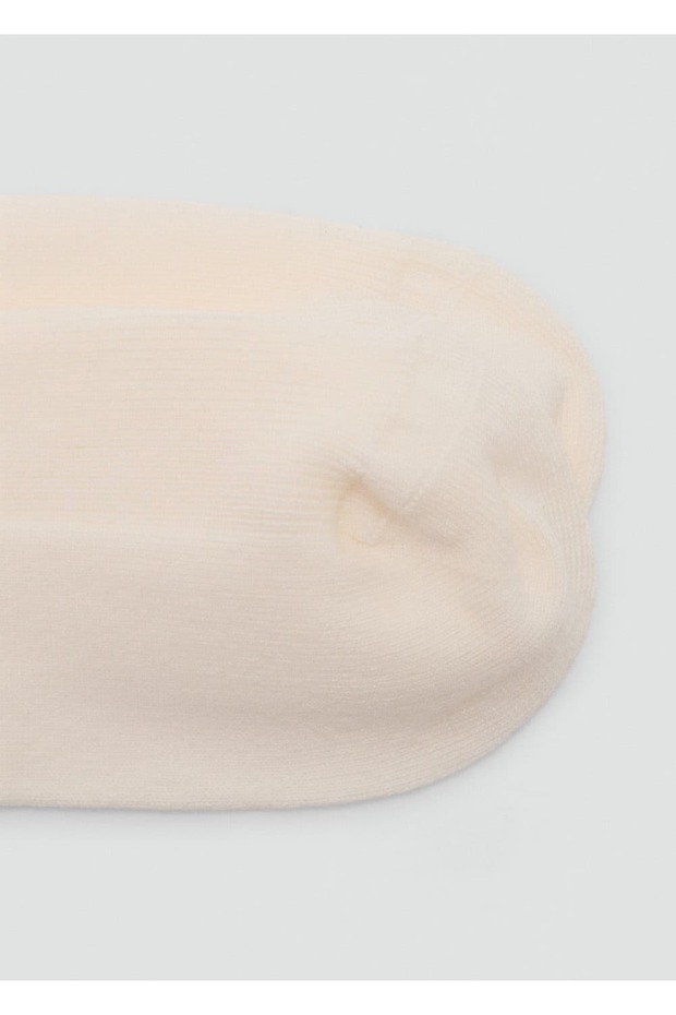 Pamuklu ribana çorap - 3