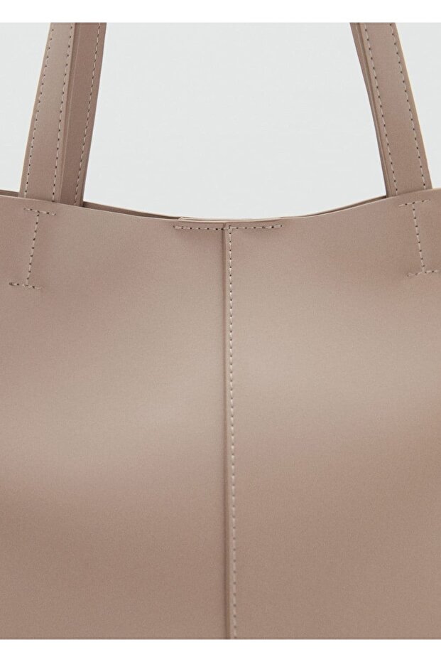 Çift saplı shopper çanta - 3