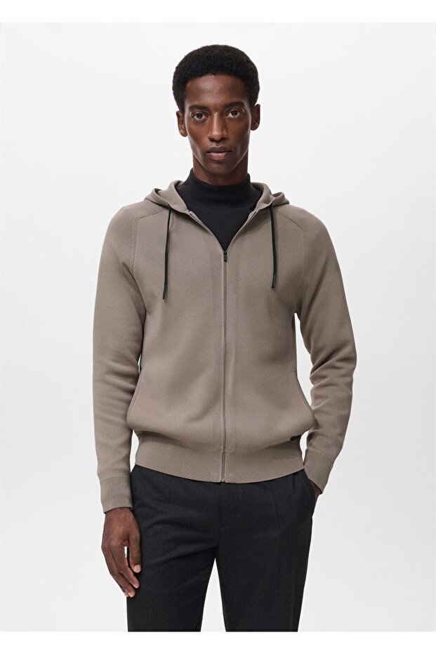 Termoregülatör fermuarlı sweatshirt - 1