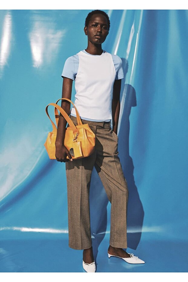 Çift pamuklu tişört - 2