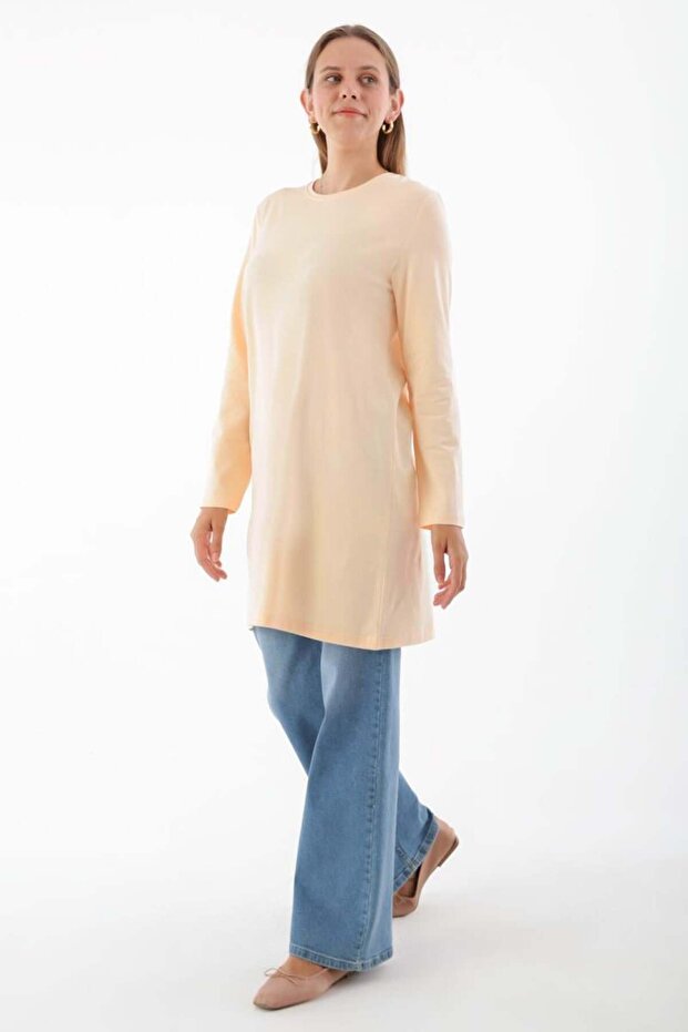 Ten-Basic Pamuklu Süprem Sweat Tunik - 3