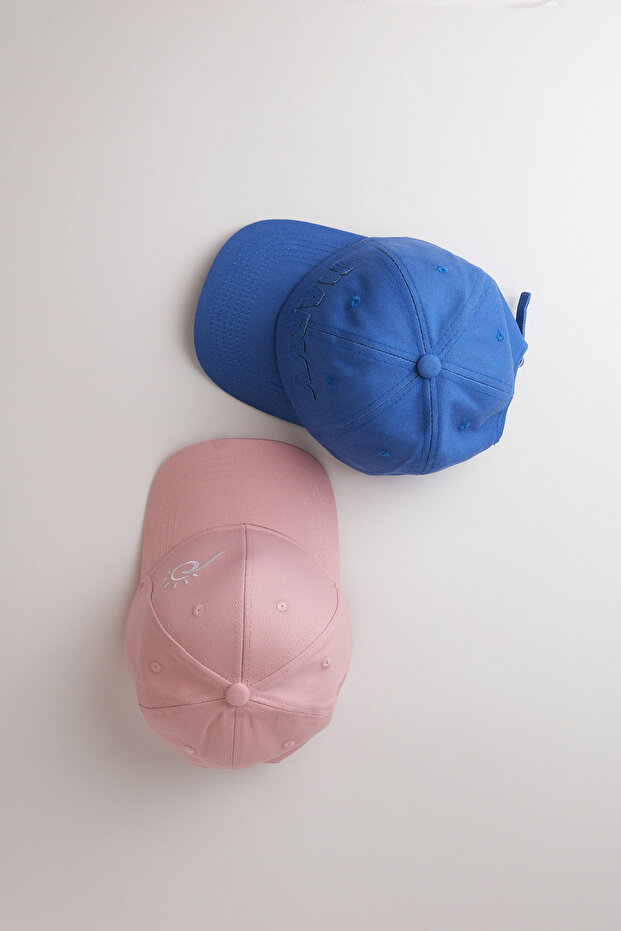 قبعة زرقاء ذات تأثير باهت من يامالي - 3