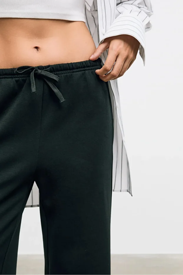 Bağcıklı Jogger Pantolon - 4