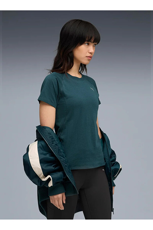 تي شيرت نسائي من RUN VELOCITY TEE TRI-BLEND