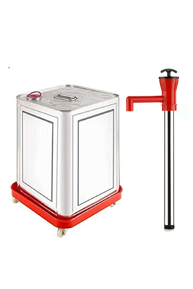 Manual Stainless Hand Olive Oil Pump for Oil Extractor and Fuel Transfer (1 Pc)