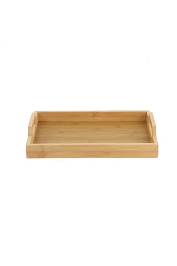 Rectangular wooden serving tray - 1