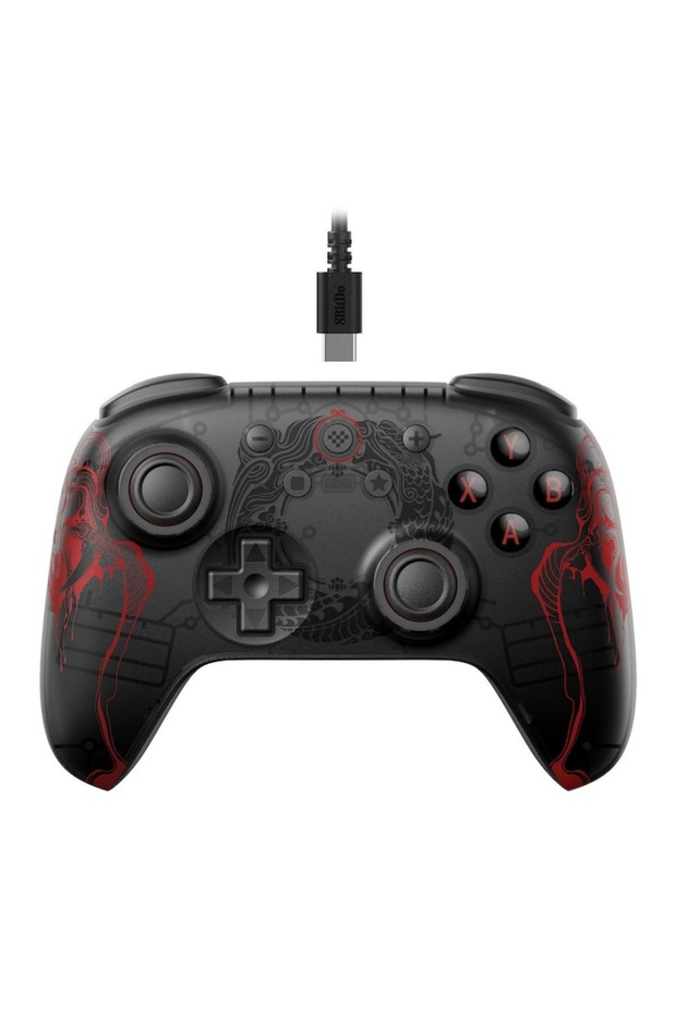 Gaming Controller, Wired, Black, PC and Android Compatible - 2