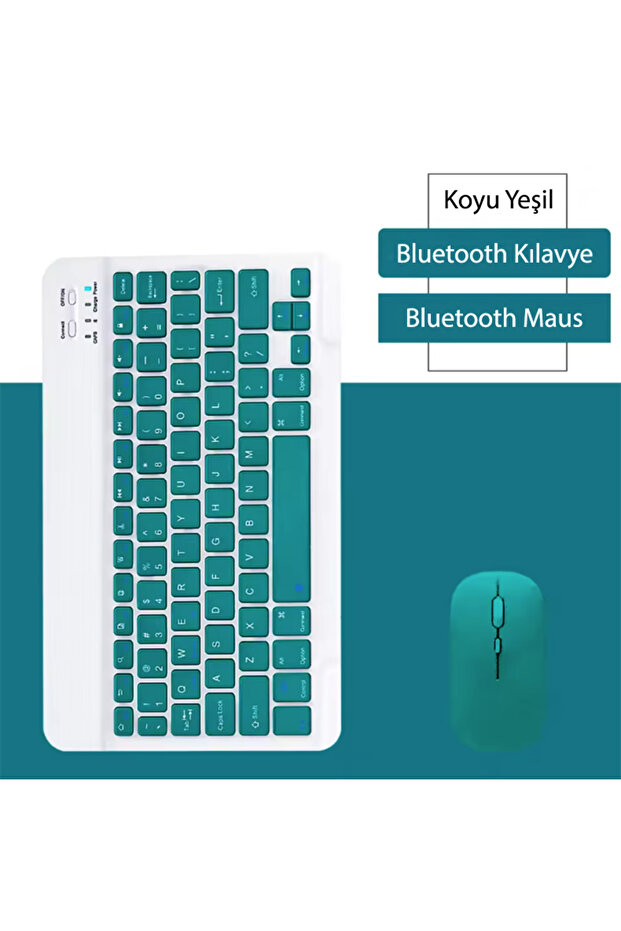 Samsung Galaxy S10 FE Plus 13.1 İnç Uyumlu Standlı Kılıf Ve Dokunmatik Kalem Ve Klavye Set - 5