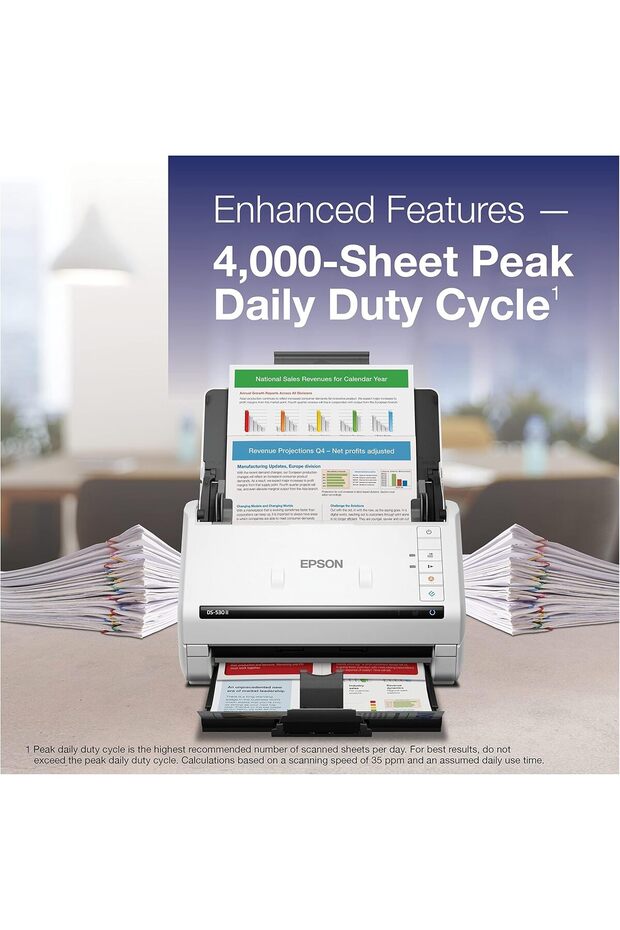 DS-530 II Color Duplex Scanner – PC & Mac ADF - 6