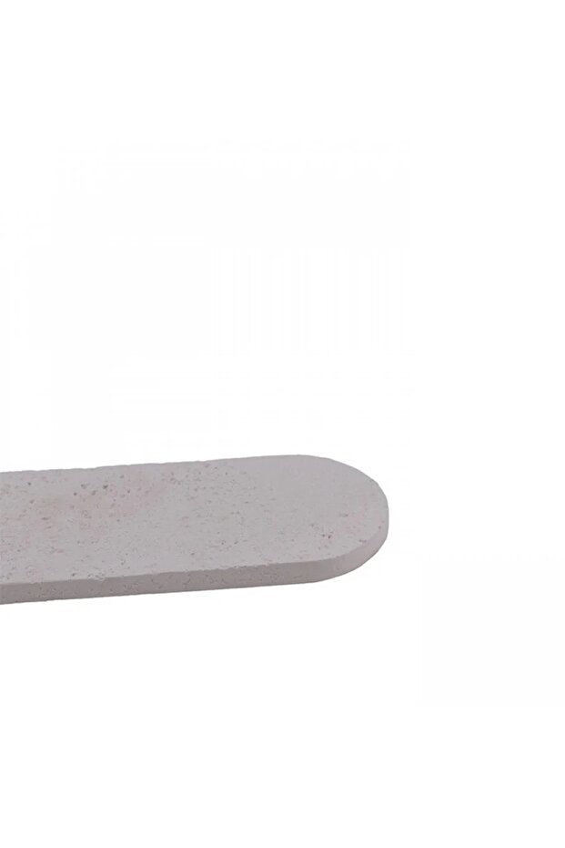 طبق تقديم سيراميك - ٢٩×١٢ سم - أبيض - 3