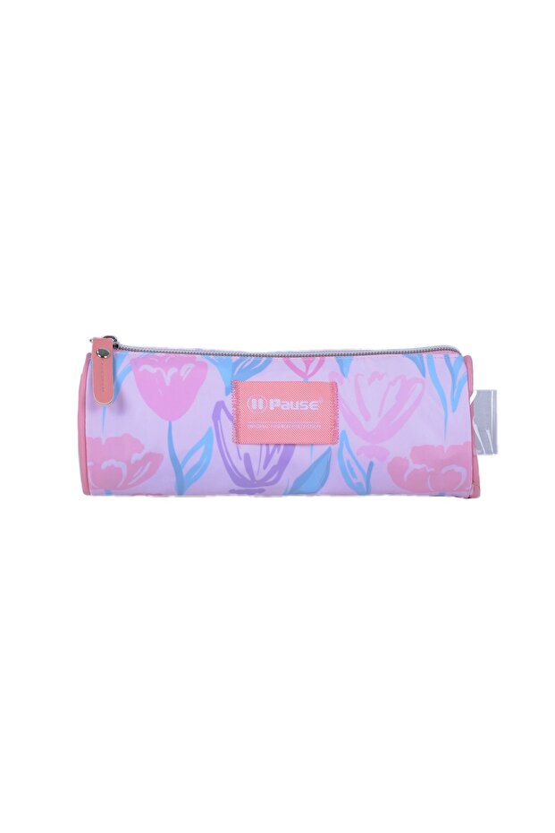 PENCIL CASE Pink Flowers - 1