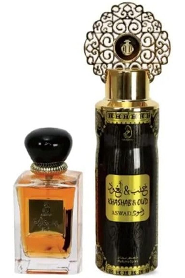 Arabiat Khashab & Oud Aswad EDP 100ML + Deo Set 200ML