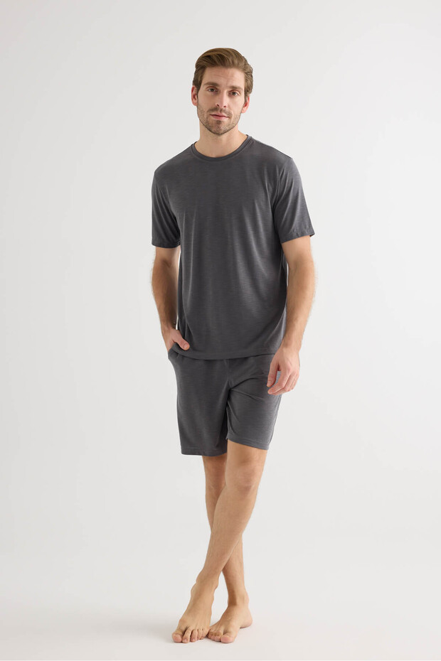 Erkek Modal Cepli Şort - 2