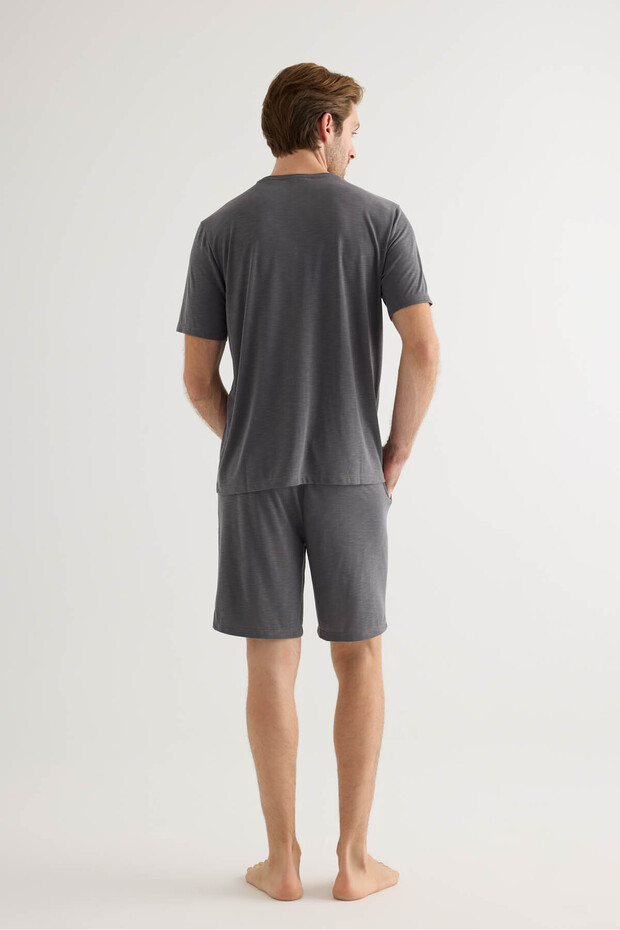 Erkek Modal Cepli Şort - 4