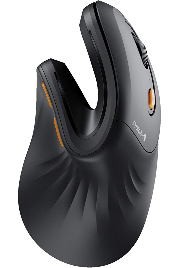 Ergonomic Mouse, EM11 NL Bluetooth Rechargeable Wireless Vertical Mouse, 3 Multi-Device Con