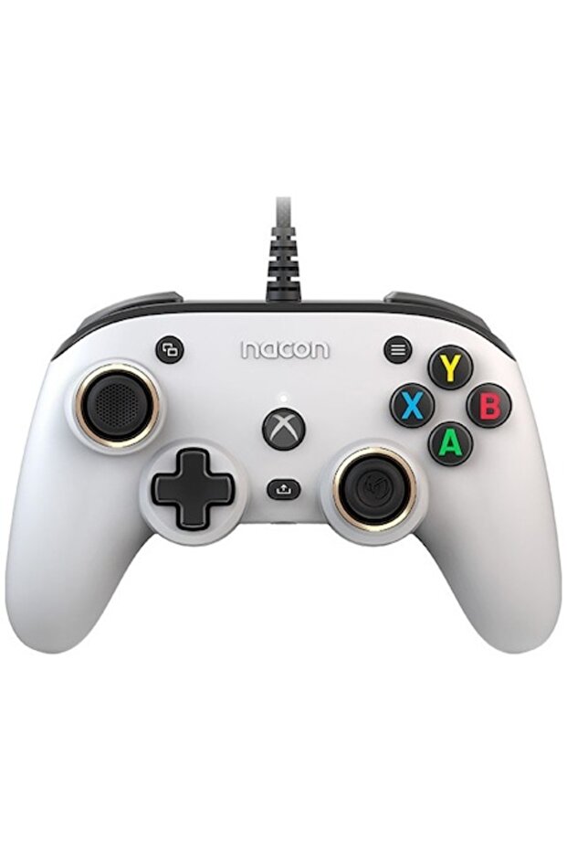 Controller cu Fir Pro Compact Programabil, Dolby Atmos, Xbox, PC Alb - 1