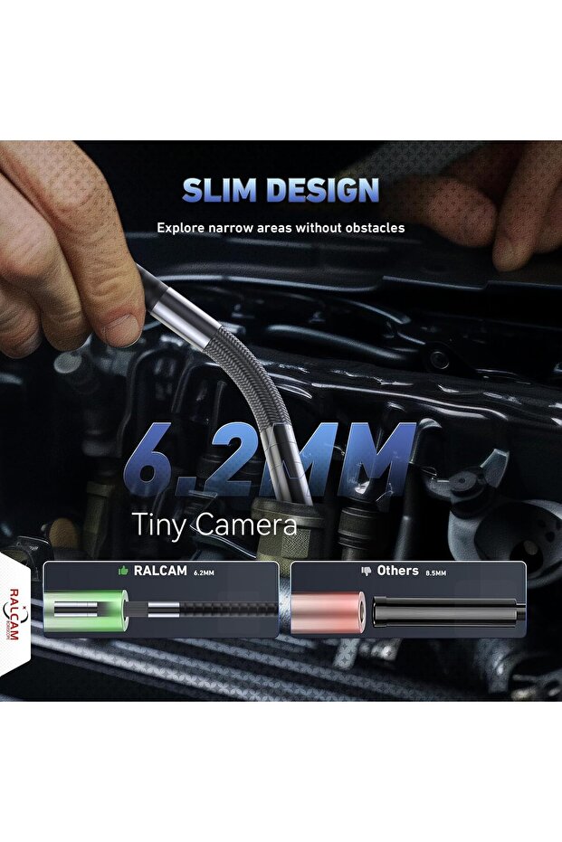 360° Articulating Borescope with Joystick - 7