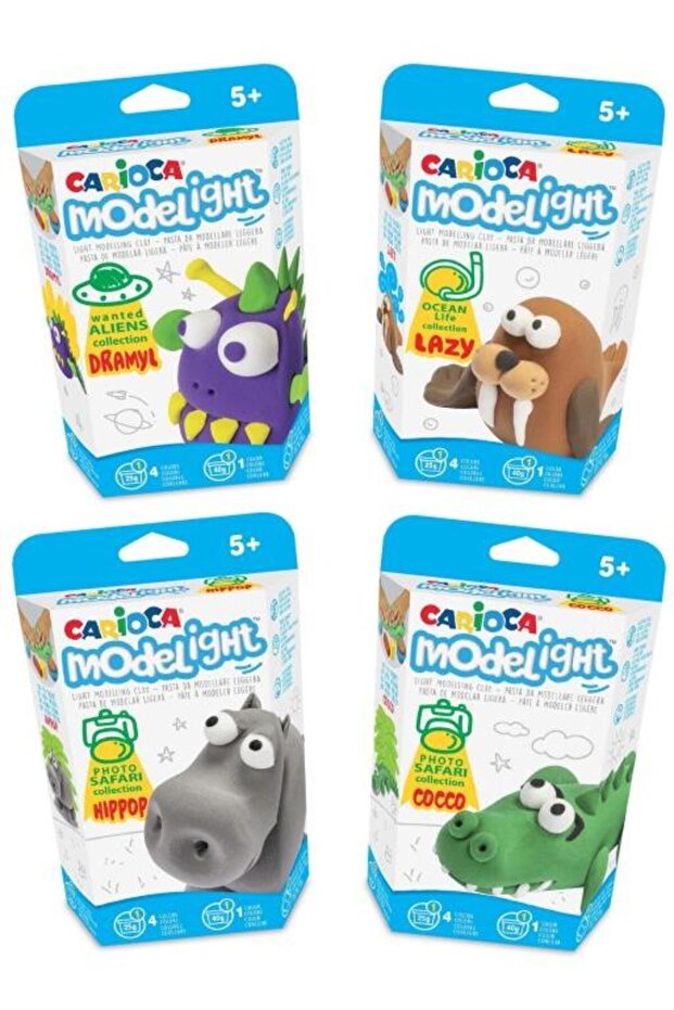 ModeLight Carioca plasticine, assorted - 1