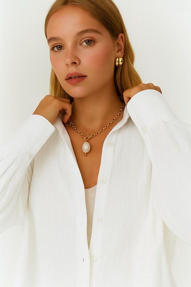 Durres Oversize GÖMLEK - 1