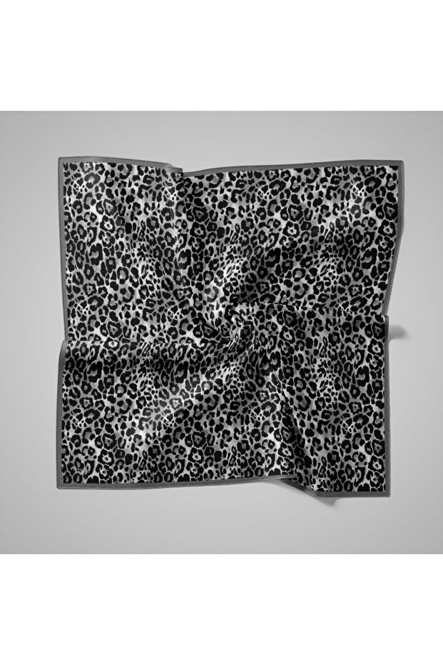 Natural Patterned Scarf - 1