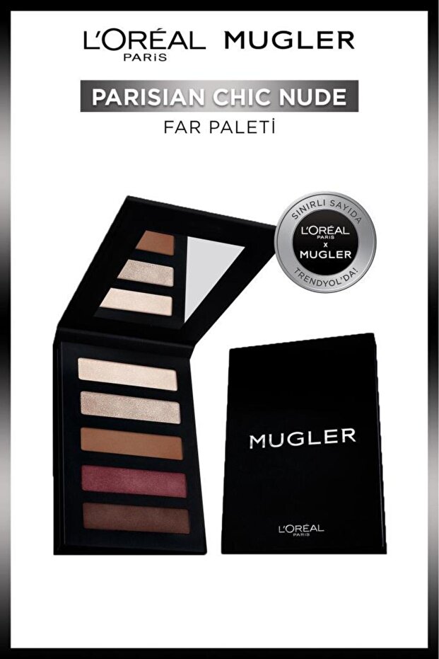 L'Oreal Paris Mugler Spectrum Eyeshadow Far Paleti Nude