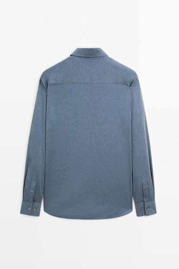 Esnek slim fit gömlek - 8