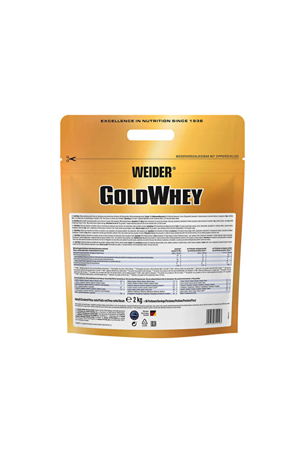 Gold Whey Protein Low Sugar 2 Kg 66 Servis - 2
