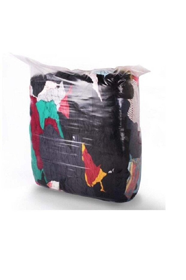 KNP KNP Cotton Waste Rags pack weighing 5kg is an essential item for cleaning, wiping, and maintena - 1