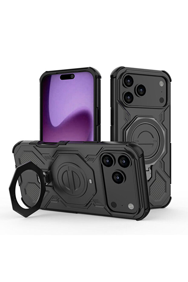 iPhone 17 Pro Case Carbon Shield PRO, Black - 1