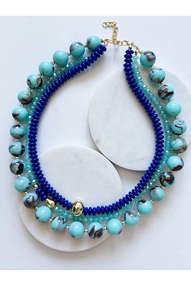 ÇOKLU BONCUK KOLYE - 2