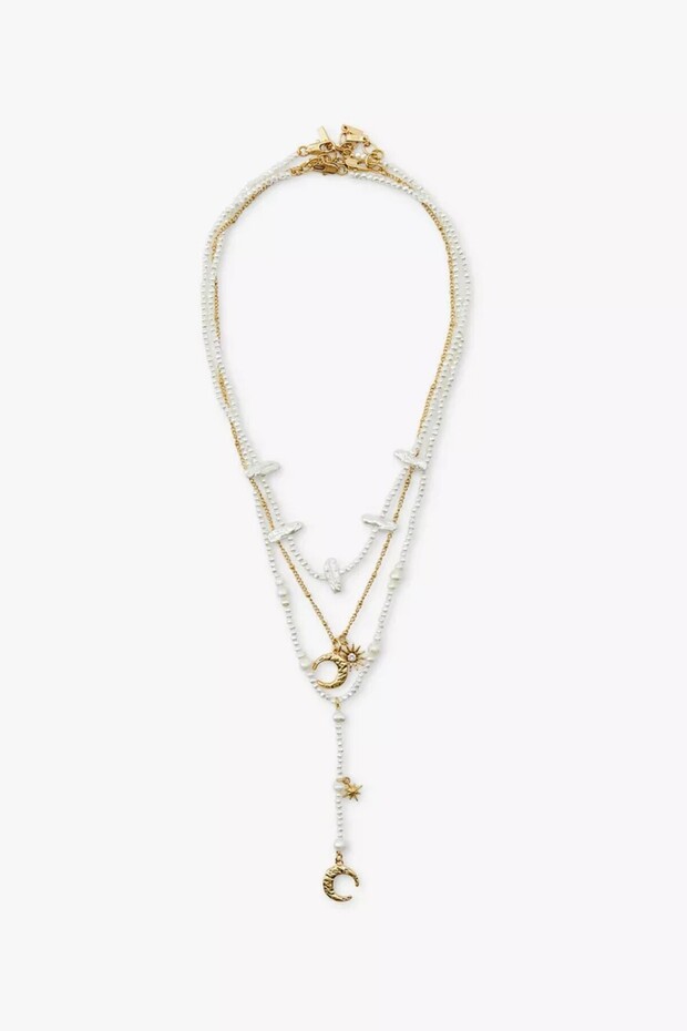 3LÜ İNCİLİ KOLYE - 1