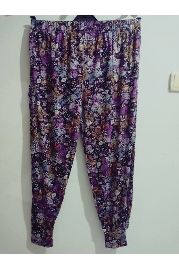 Turtleneck Viscose Combed Shalwar Trousers, Cuffed Socialite Shalwar 100% Cotton Size 36-44